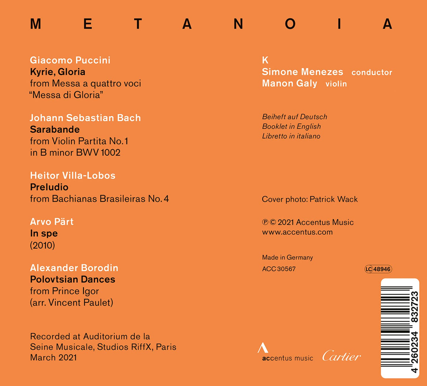 Simone Menezes & K: Metanoia