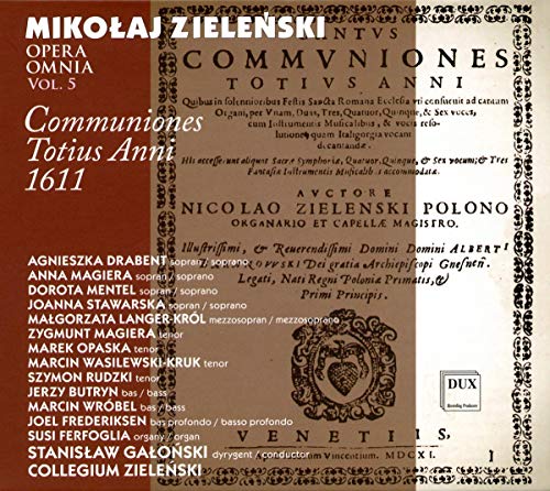 Zielenski: Opera Omnia, Vol. 5