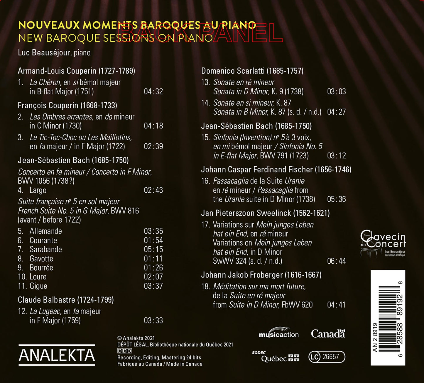 New Baroque Sessions