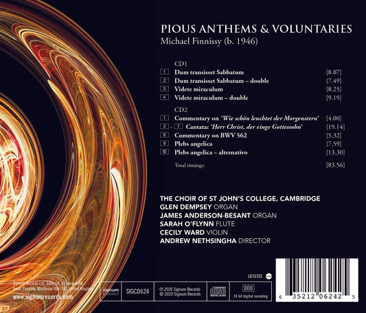 Michael Finnissy: Pious Anthems & Voluntaries