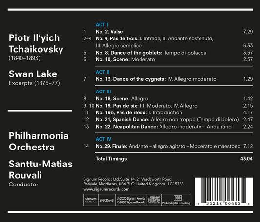 Piotr Ilyich Tchaikovsky: Swan Lake