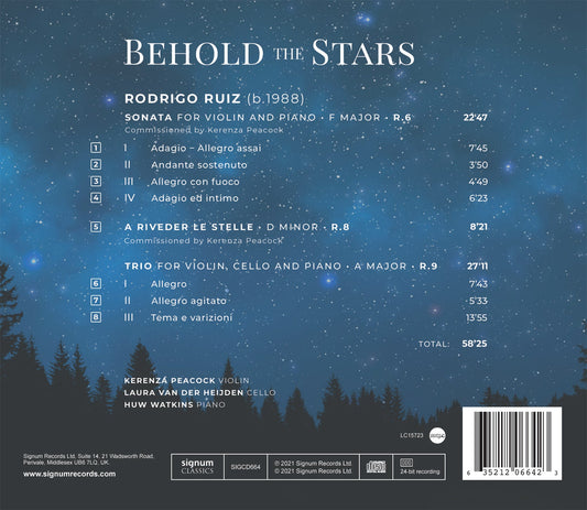 Rodrigo Ruiz: Behold The Stars