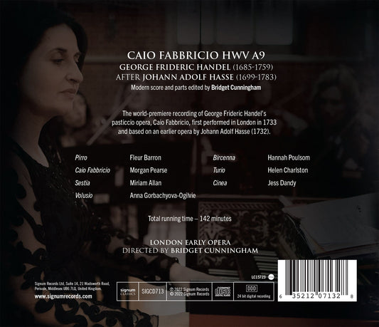 Handel: Caio Fabriccio, Hwv A9