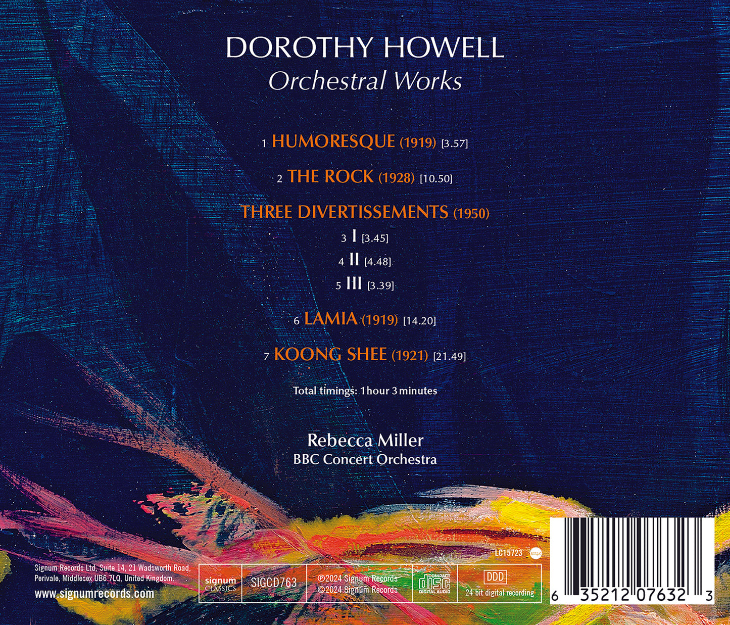 Howell: Orchestral Works / BBC Concert Orchestra