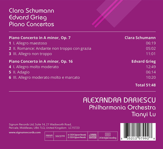 C. Schumann & Grieg: Piano Concertos