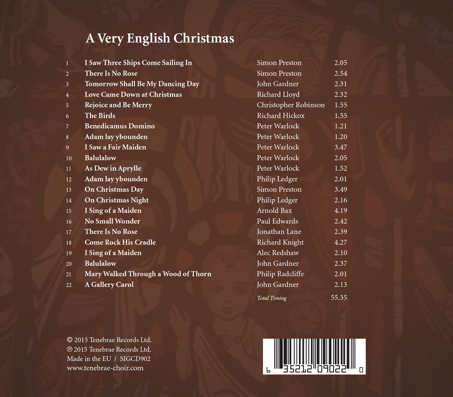 A Very English Christmas / Tenebrae; Nigel Short