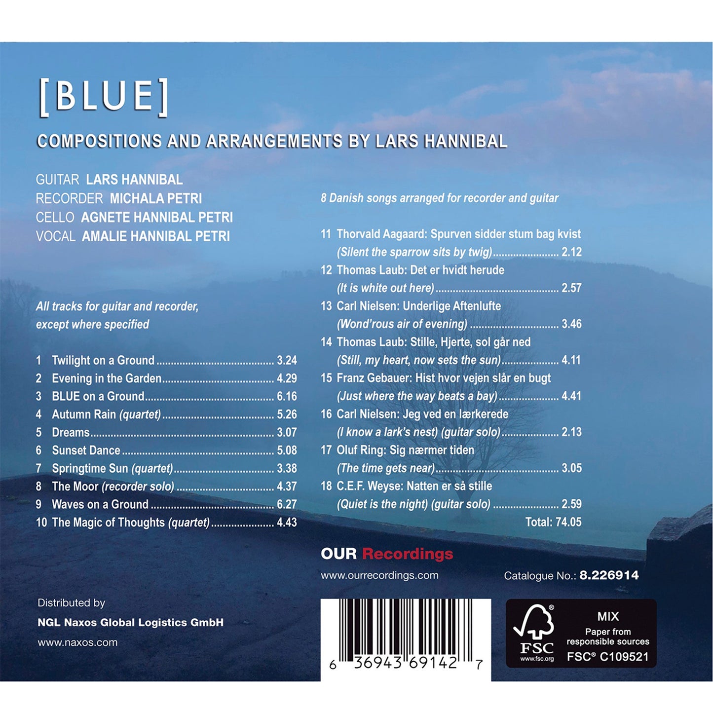 [Blue] - Compositions And Arrangements By Lars Hannibal