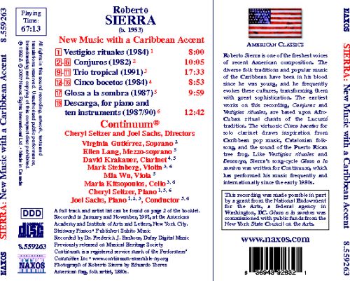 SIERRA: New Music with a Caribbean Accent