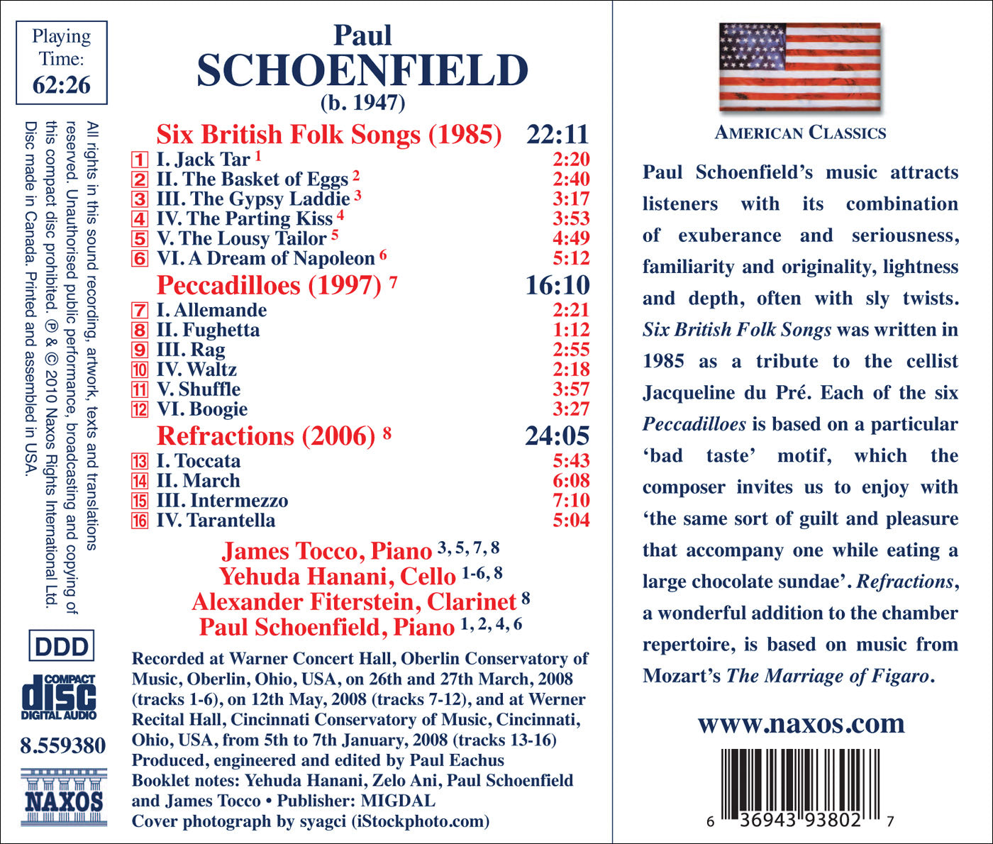 Schoenfield: Refractions