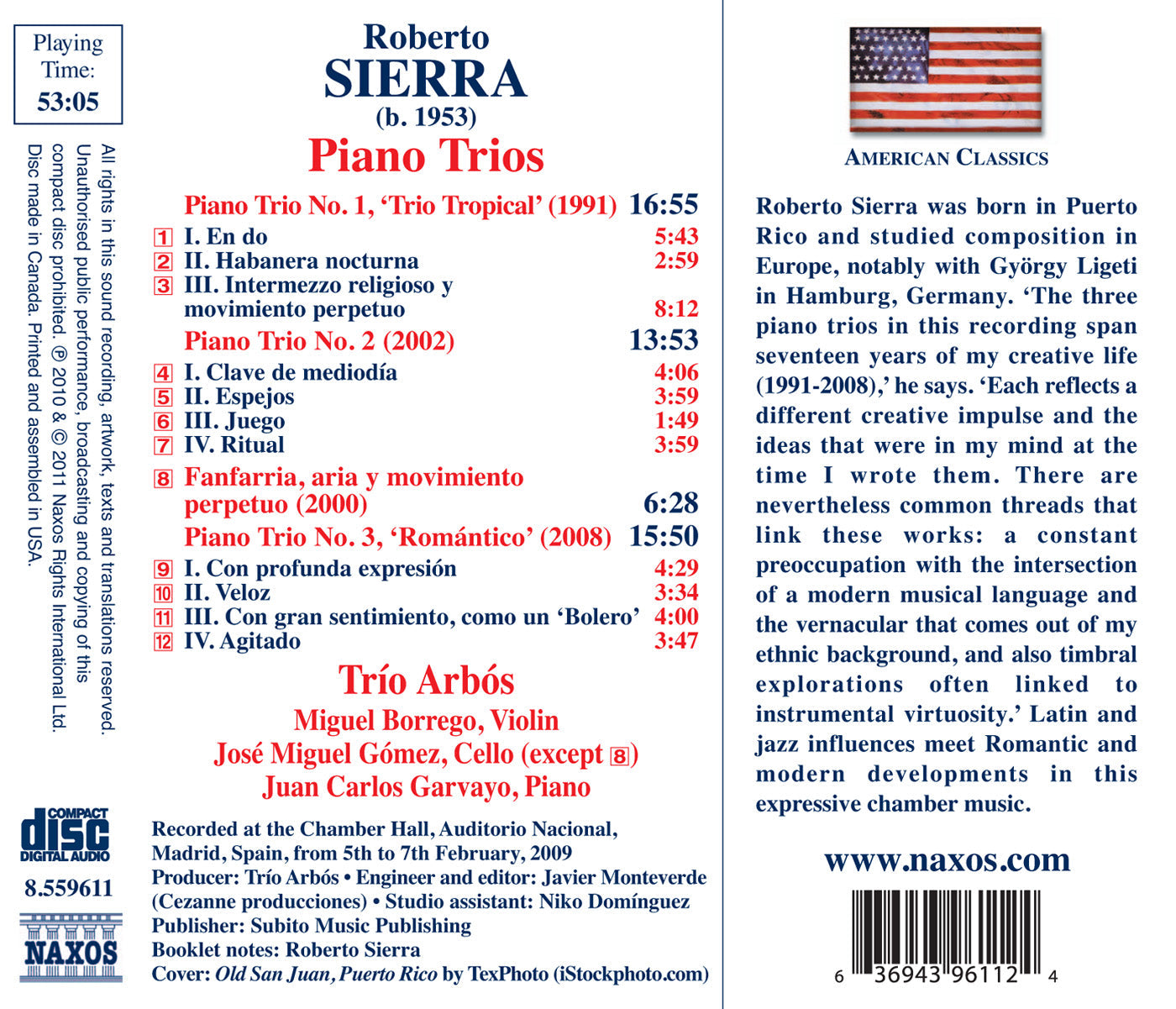Sierra: Piano Trios