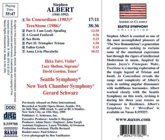 Albert: In Concordiam - TreeStone