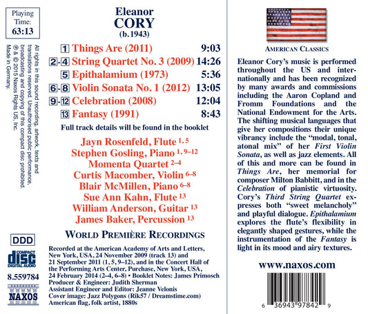 Cory: Things Are & String Quartet No. 3
