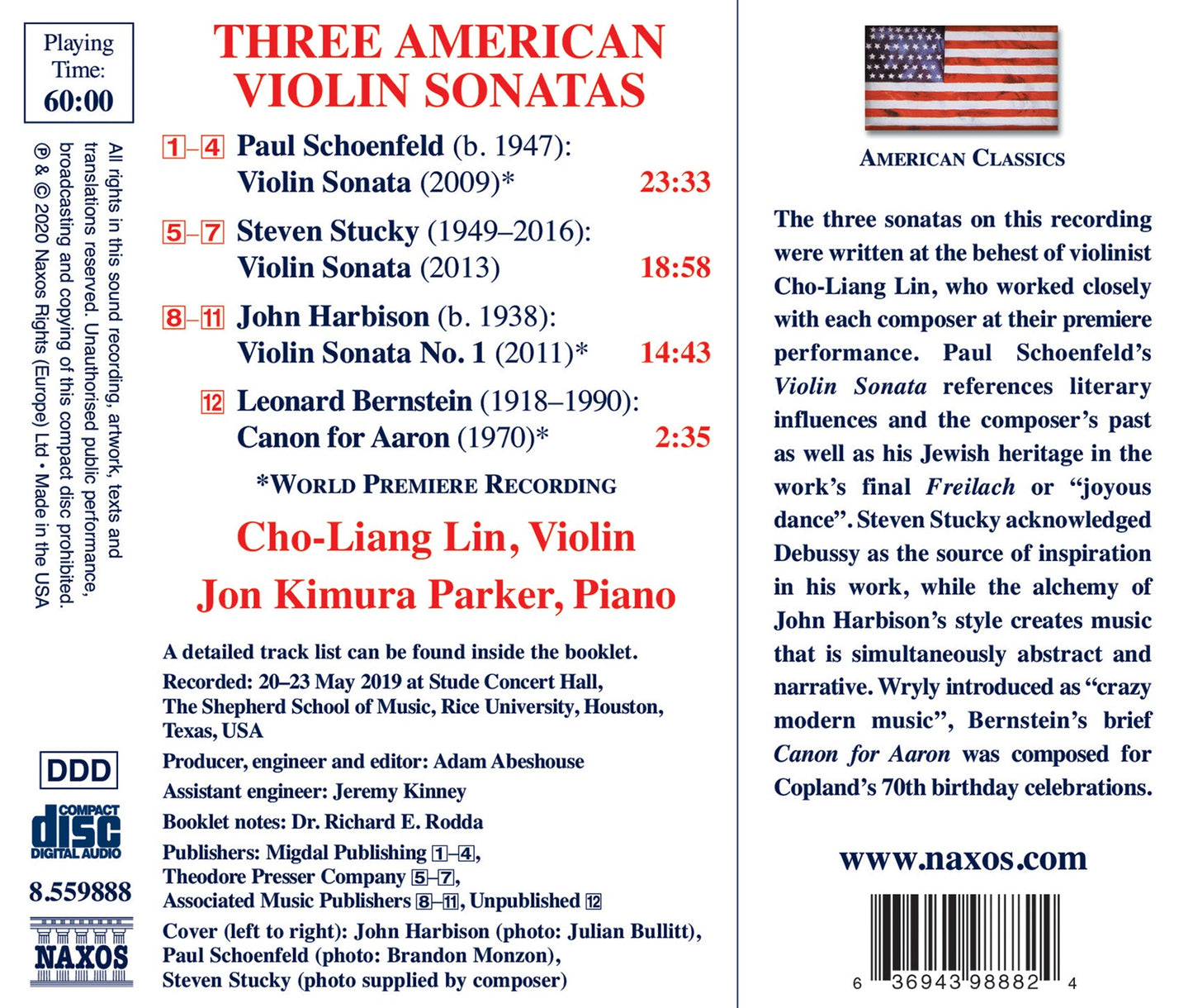 Three American Sonatas