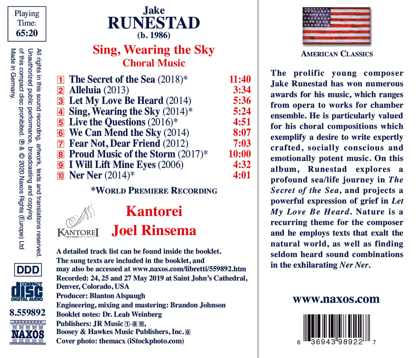 Runestad: Sing, Wearing the Sky