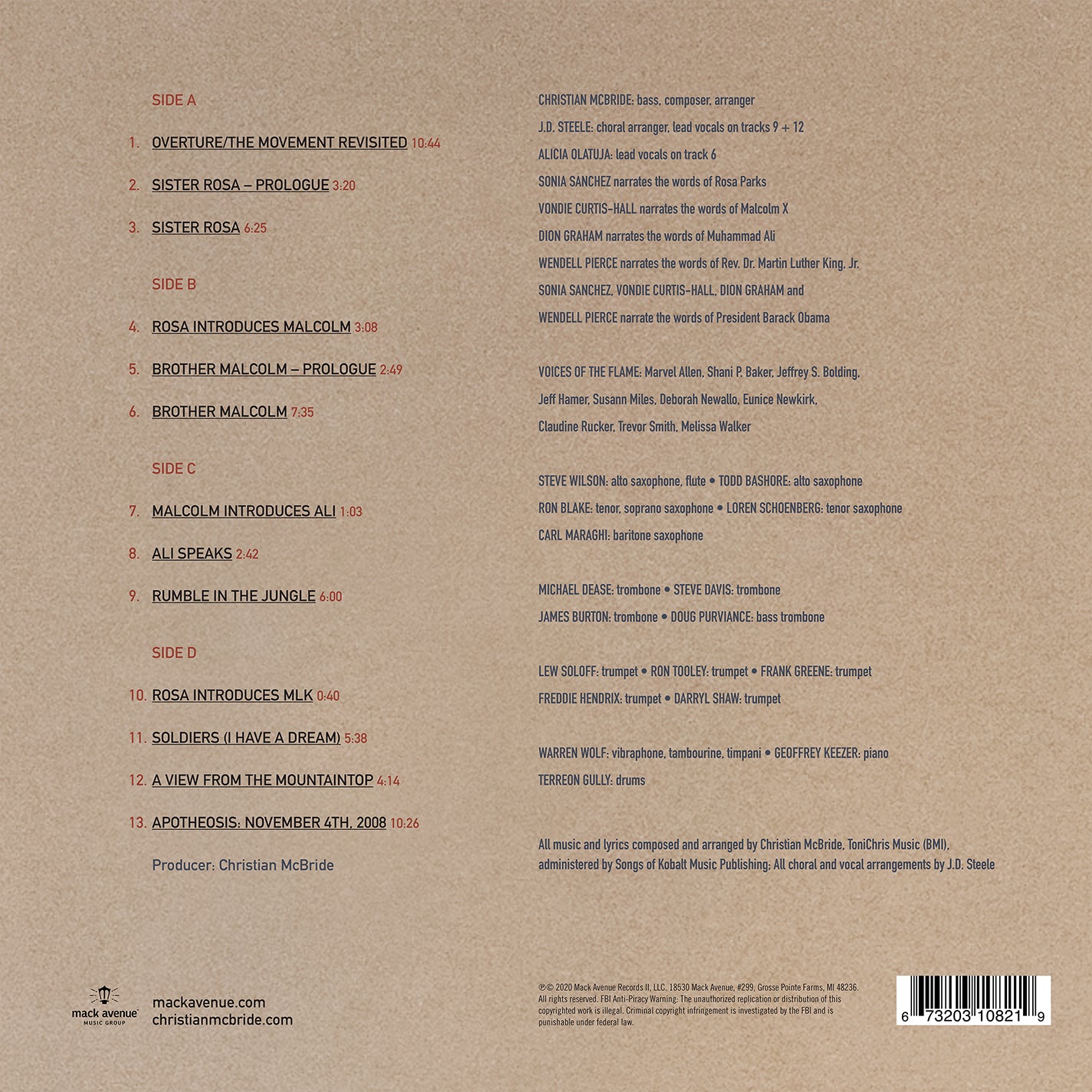 The Movement Revisited / Christian McBride [2 LPs]
