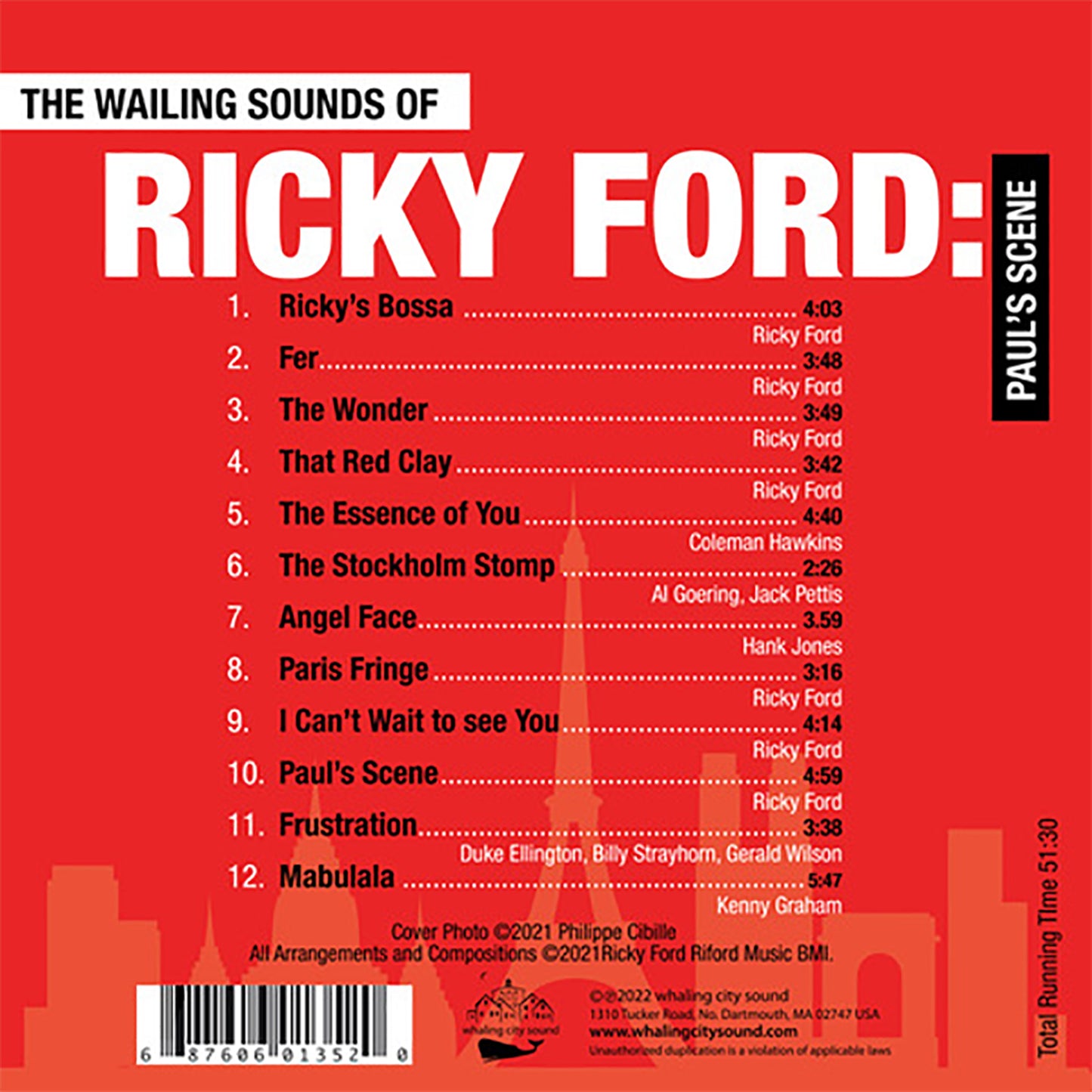 The Wailing Sounds Of Ricky Ford - Paul’S Scene  Ricky Ford, Mark Soskin, Jerome Harris, Barry Altschul