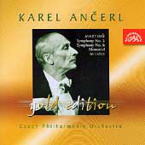 Ancerl Gold Edition 34: Martinù: Symphony Nos 5 & 6, Memoria