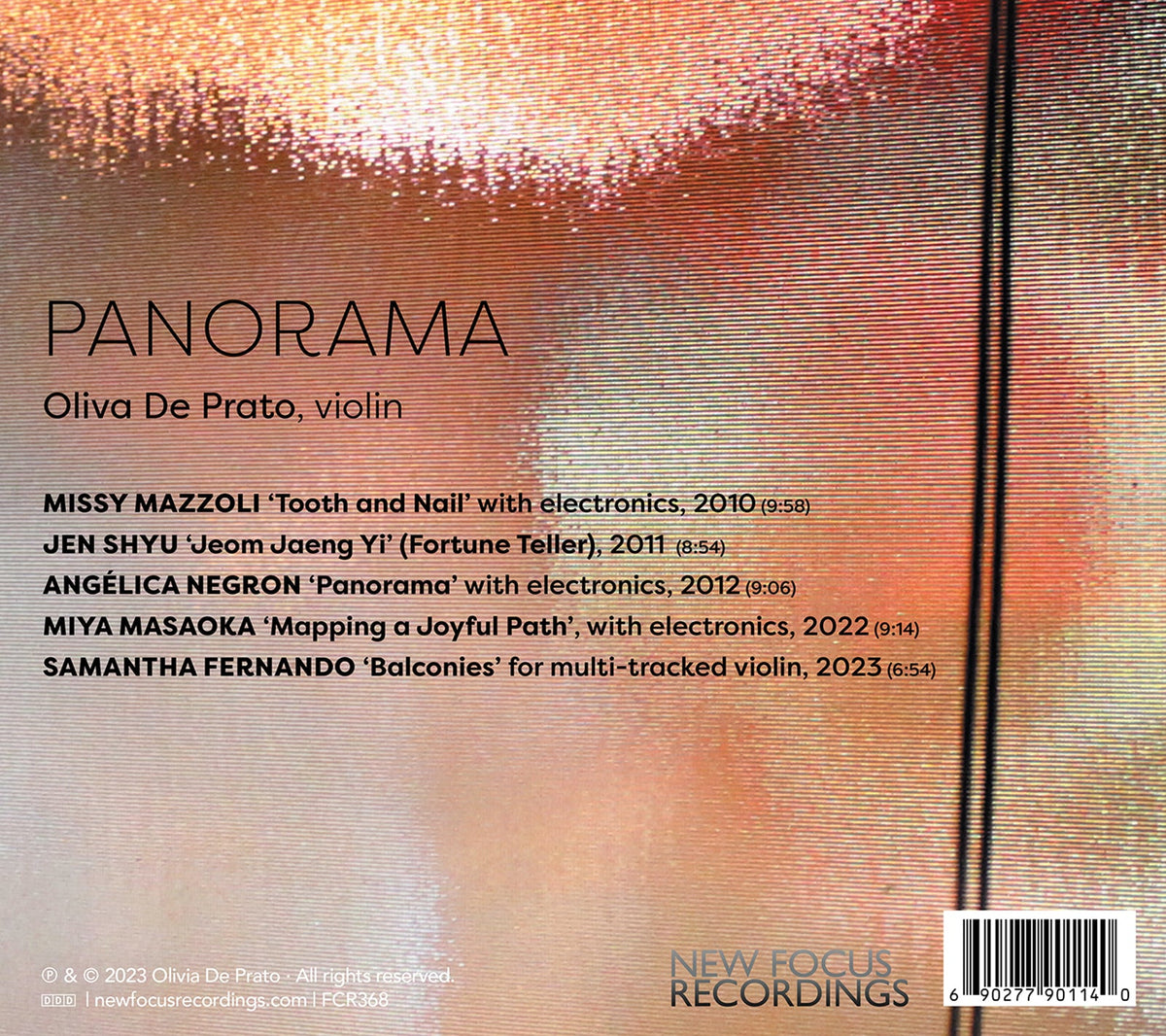 Fernando, Masaoka, Mazzoli, Negron & Shyu: Panorama