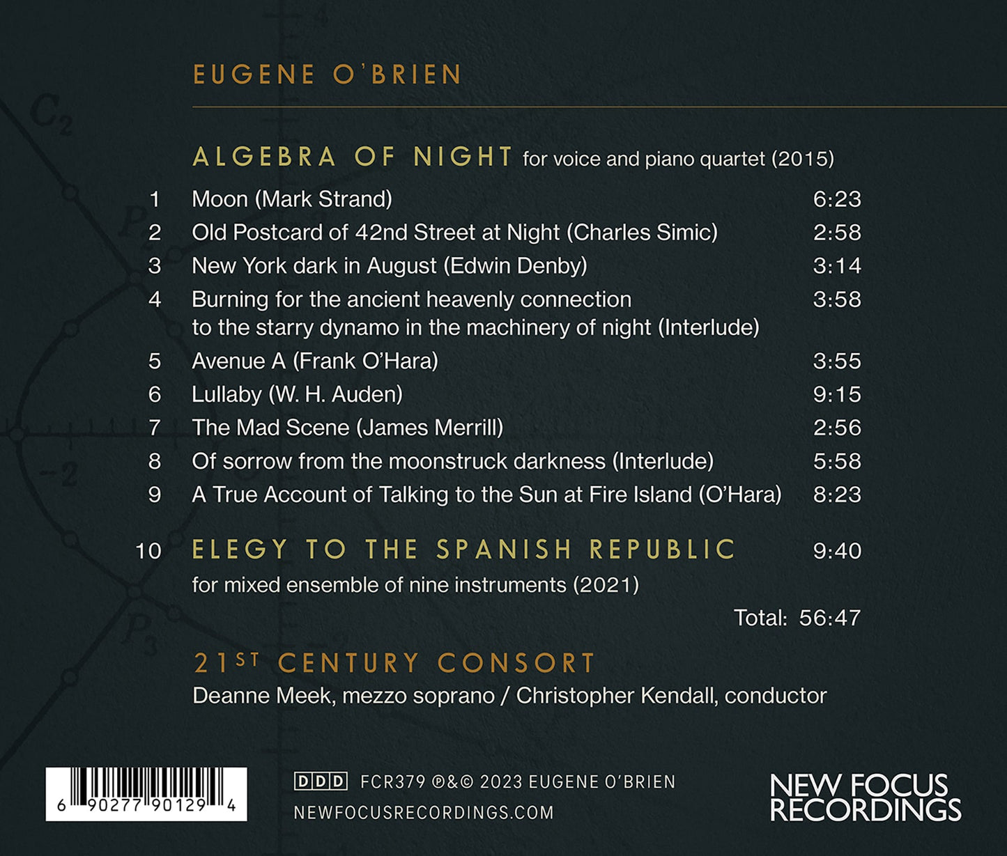 O'Brien: Algebra of Night