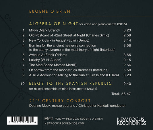 O'Brien: Algebra of Night