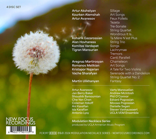 Serenade with a Dandelion: Armenian Chamber Music, Old and New
