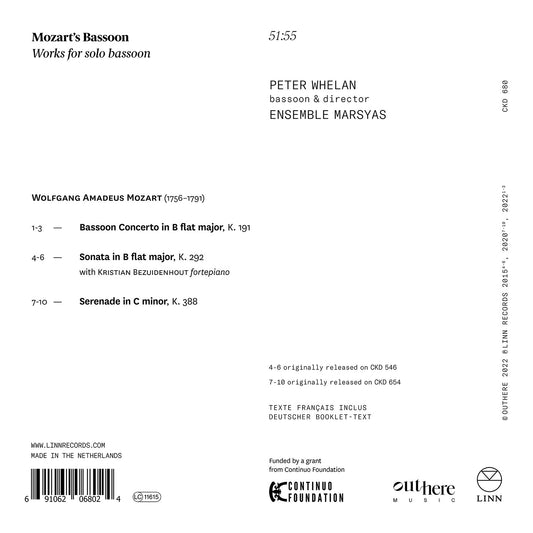 Mozart's Bassoon - Works for Solo Bassoon