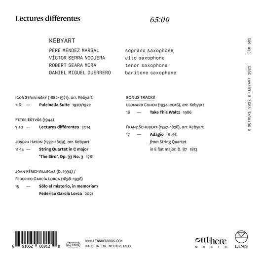 Eotvos, Haydn, Perez-Villegas, & Stravinsky: Lectures differ
