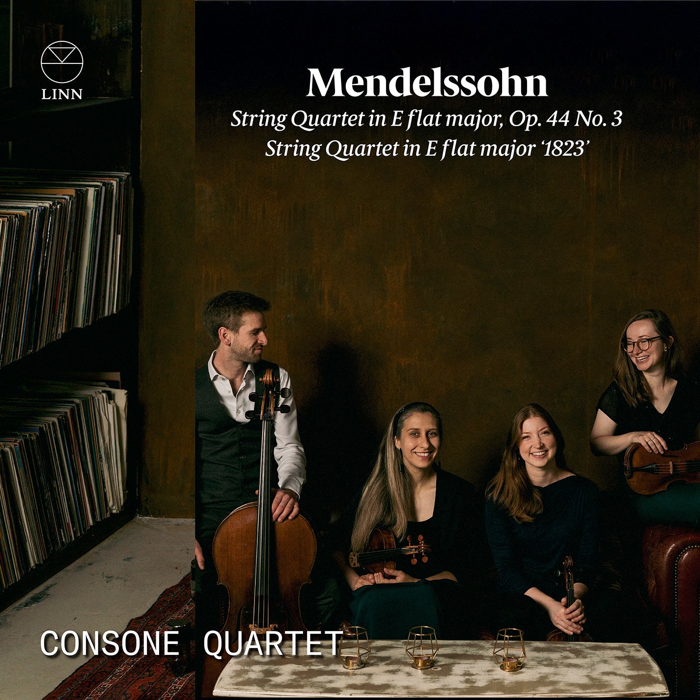 Mendelssohn: String Quartet No. 3 in E Flat Major, Op. 44; S