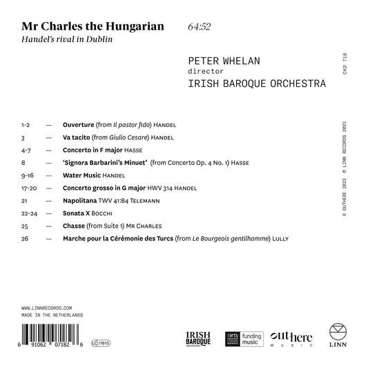 Mr. Charles the Hungarian - Handel's Rival in Dublin