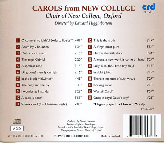 Carols From New College