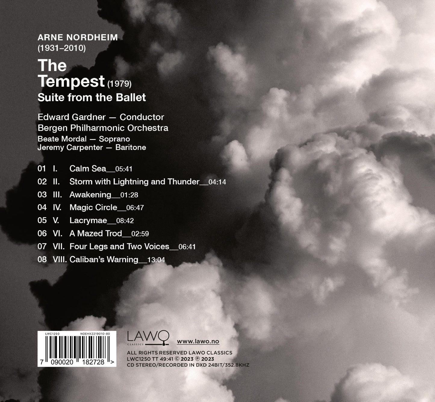 Nordheim: The Tempest - Suite From The Ballet