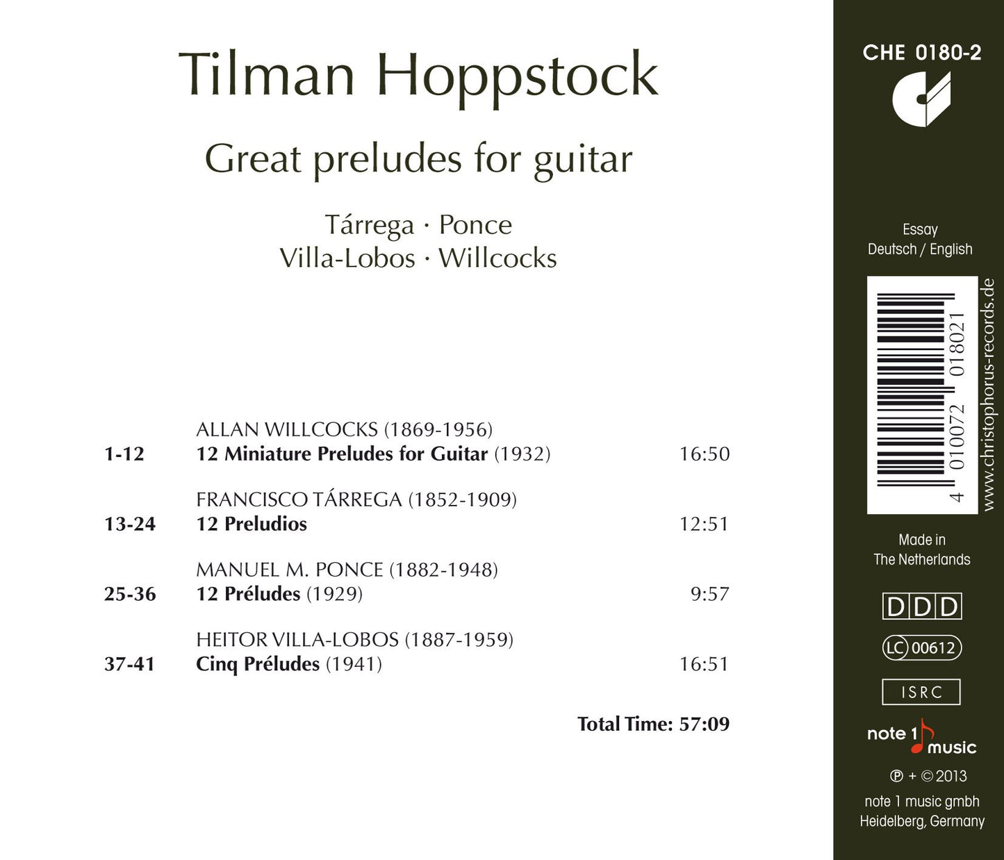 Great Preludes for Guitar