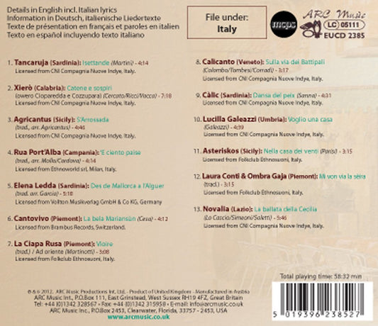 Traditional & Contemporary Music from Italy