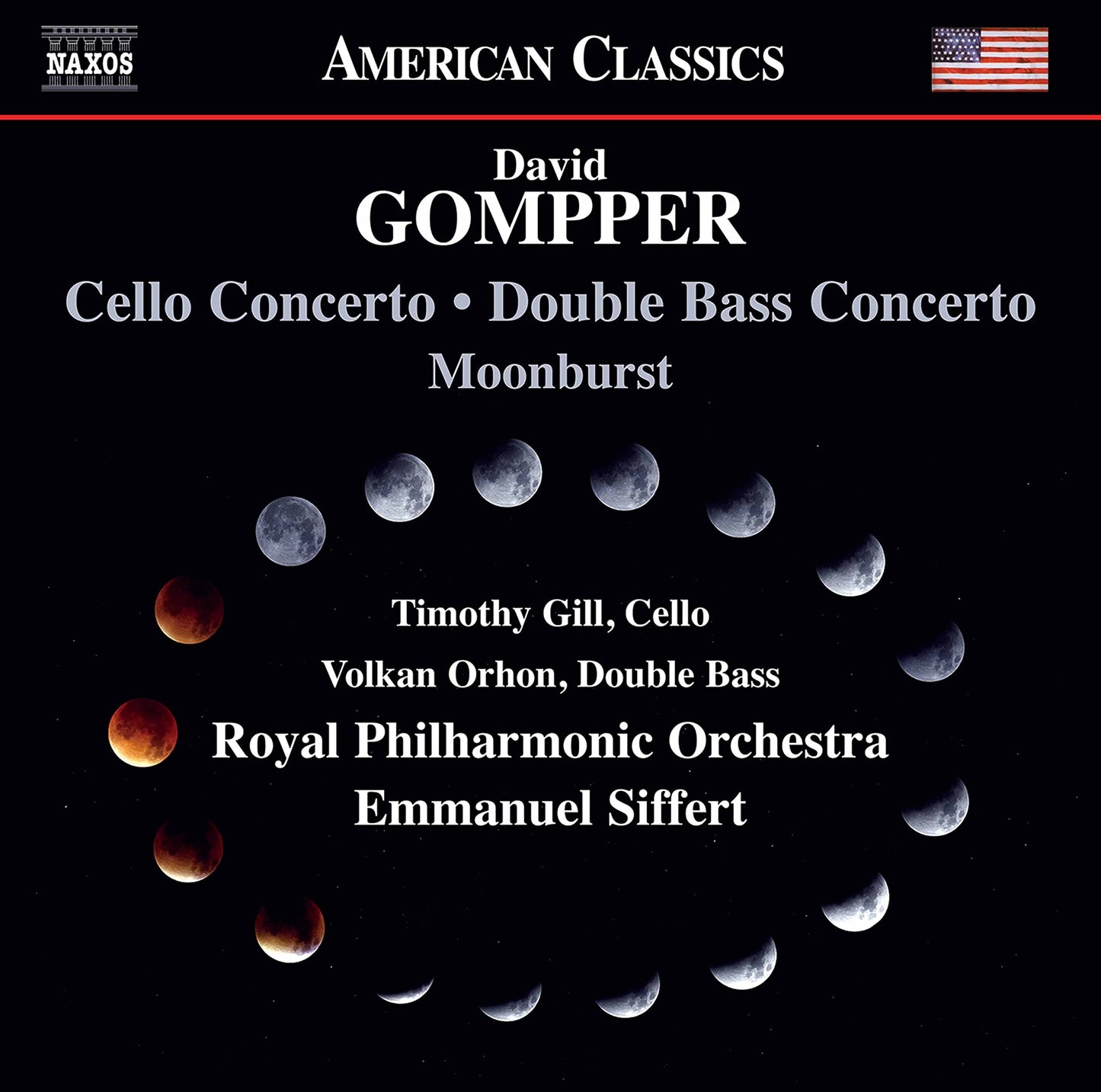 Gompper: Cello Concerto - Double Bass Concerto - Moonburst