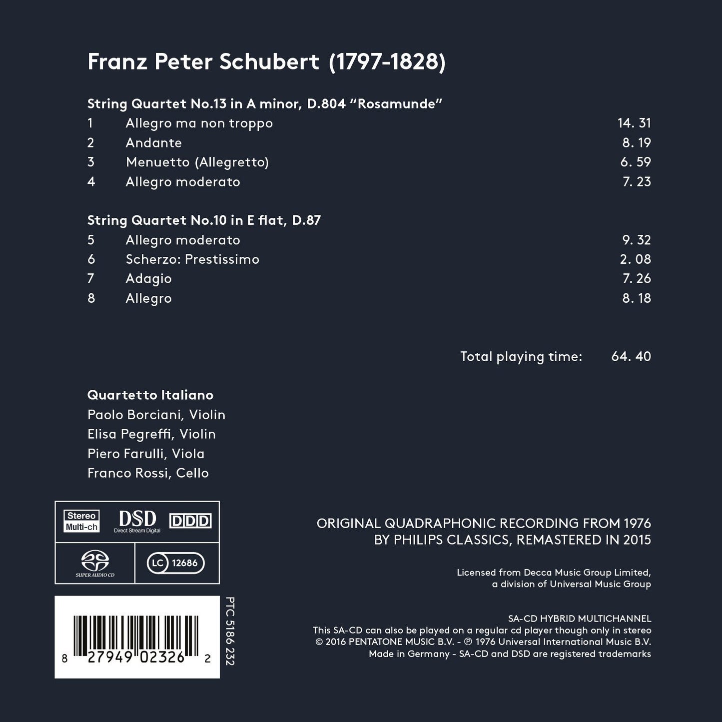 STRING QUARTETS