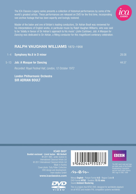 Vaughan Williams: Symphony No. 8 - Job