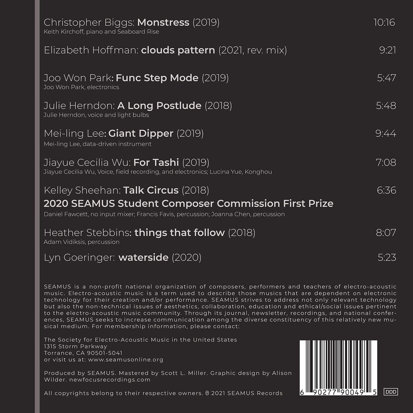 Music from SEAMUS, Vol. 30
