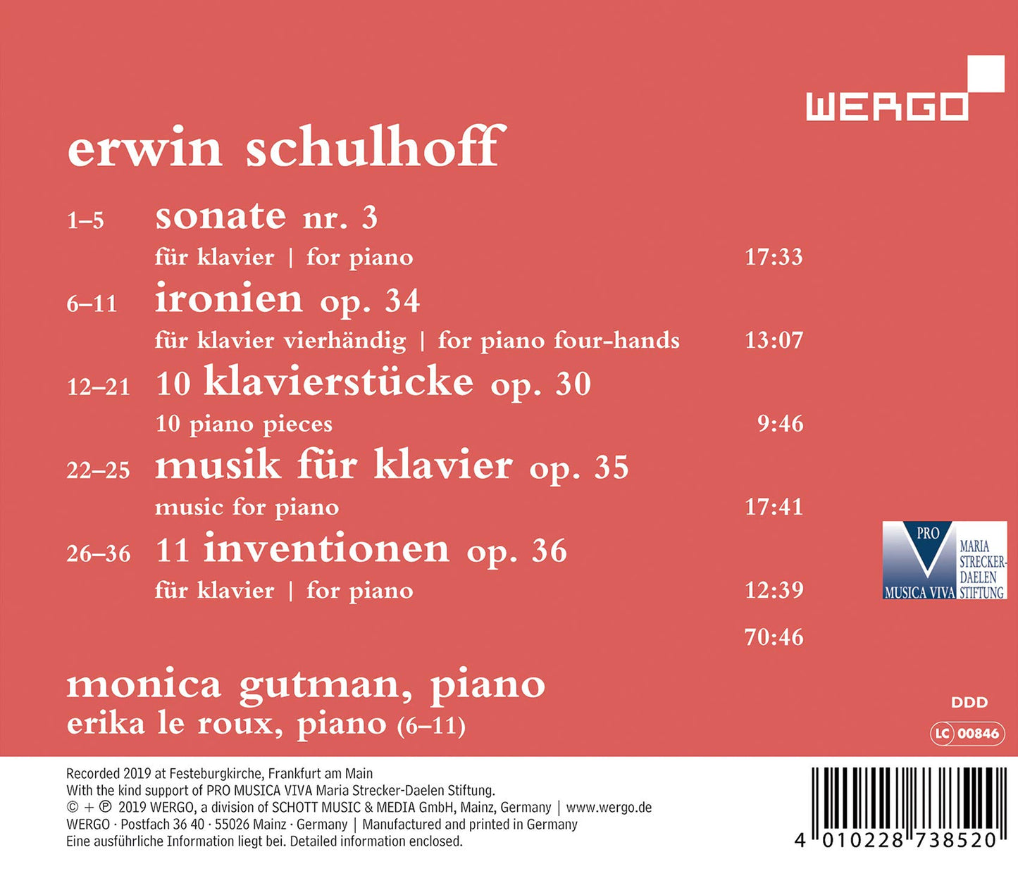 Schulhoff: Ironien