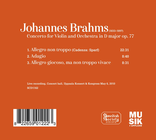 Brahms: Violin Concerto in D Major, Op. 77 (Live)