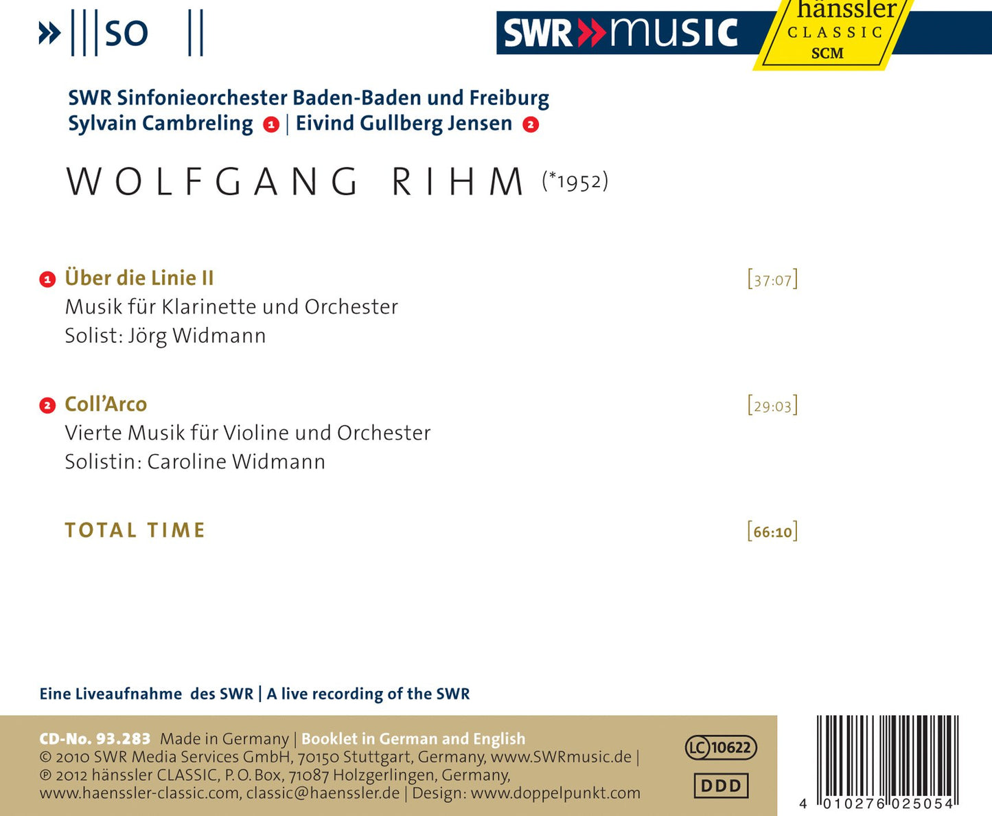 Rihm Edition, Vol. 6