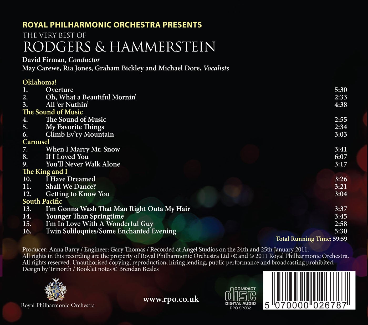 The Very Best of Rodgers and Hammerstein
