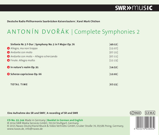 Dvorák: Symphony No. 5 in F Major, Op. 76, In Nature's Realm