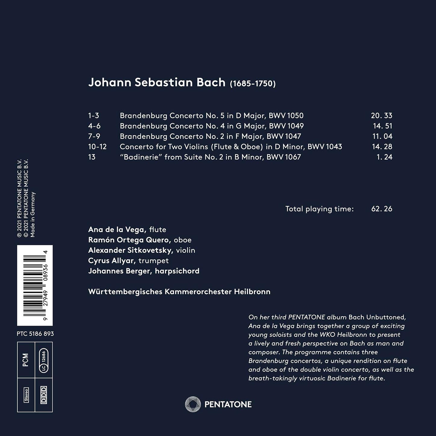 Bach Unbuttoned