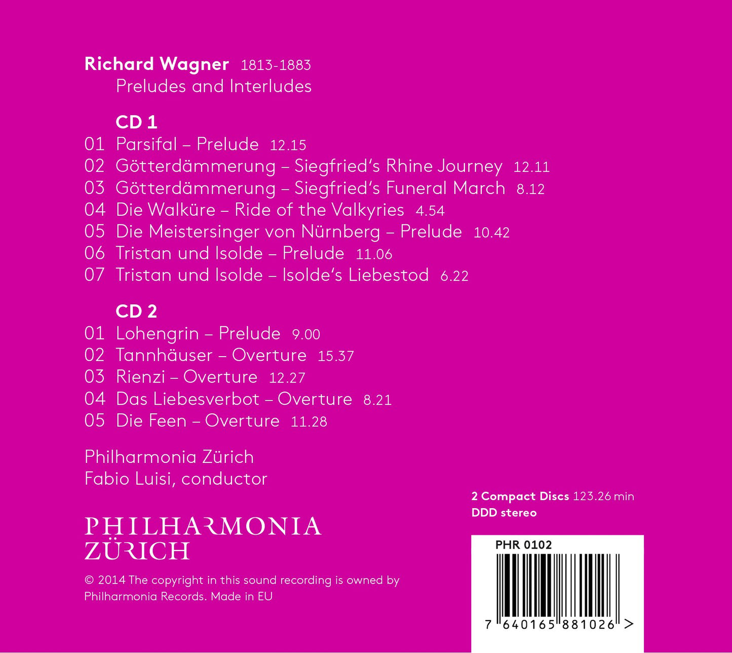 Wagner: Preludes and Interludes