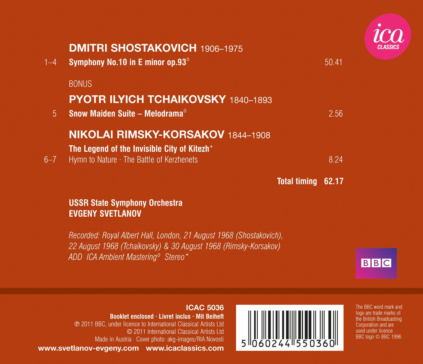 Shostakovich: Symphony No. 10