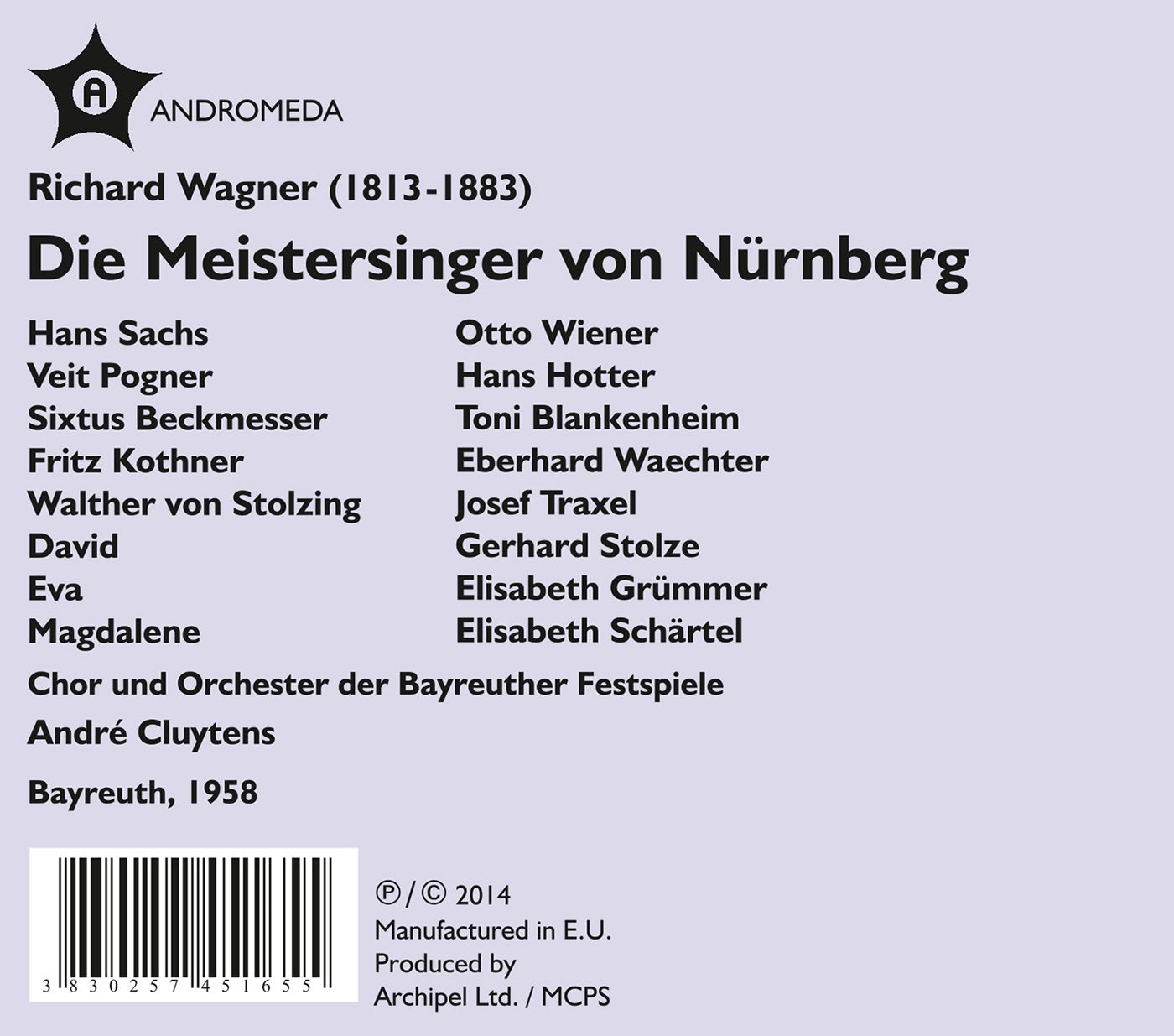 Wagner: Die Meistersinger von Nürnberg