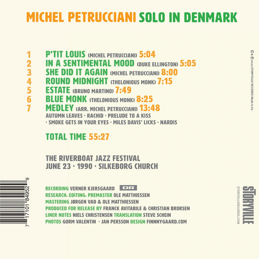 Solo in Denmark / Michael Petrucciani