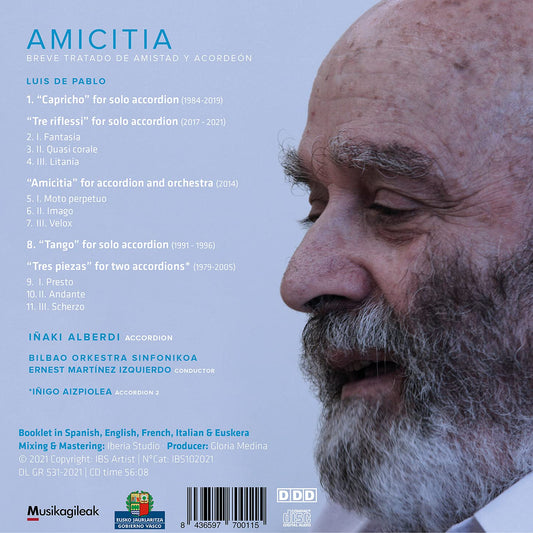 Amicitia: Luis De Pablo Accordion Works