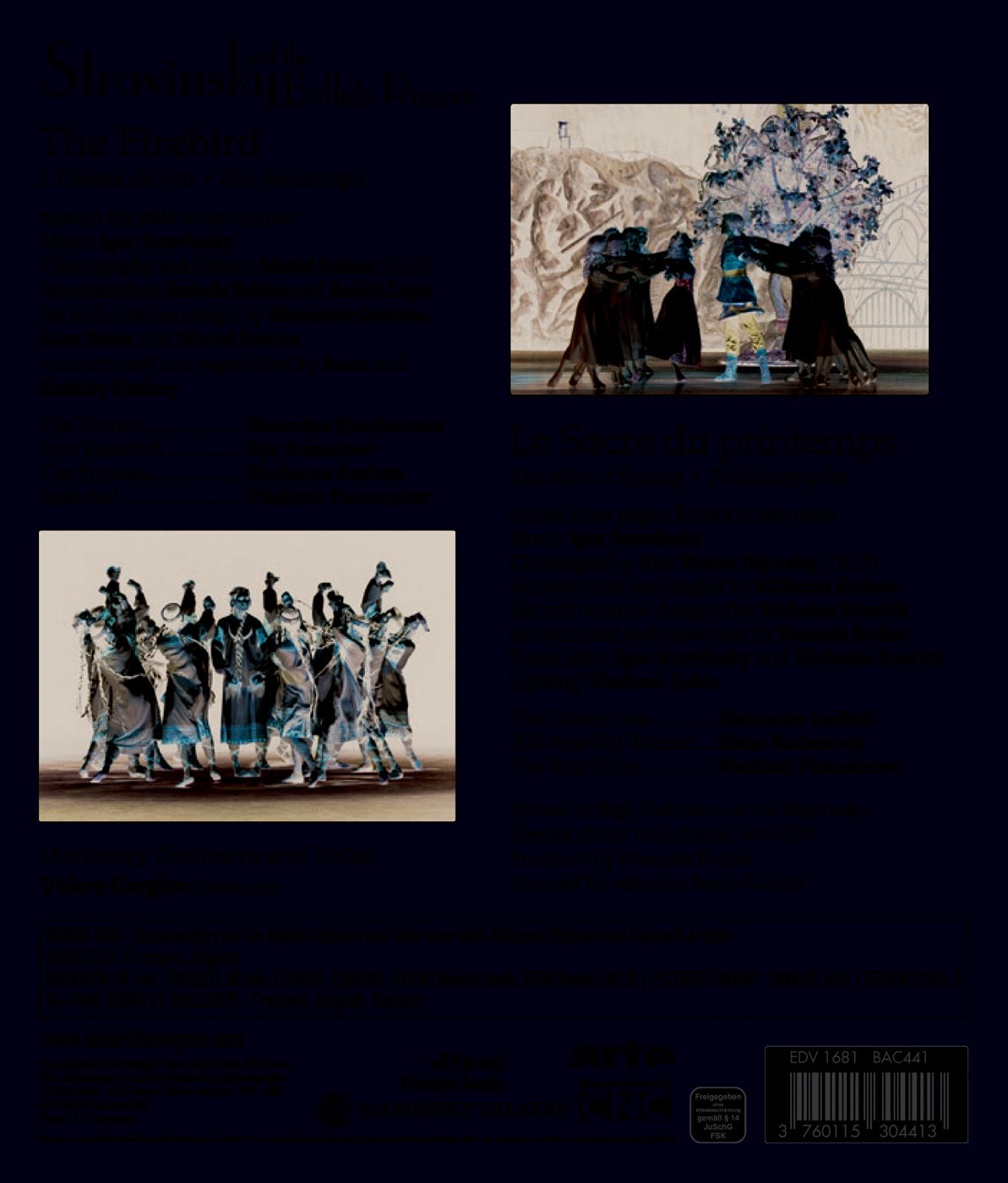 STRAVINSKY & BALLETS R(BLURAY)