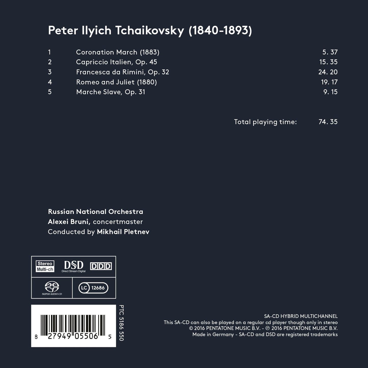 Tchaikovsky Selections
